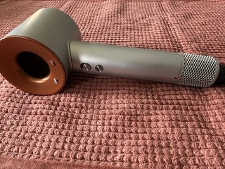 Used Dyson Supersonic Gift Edition Hairdryer Copper/ Silver Boxed