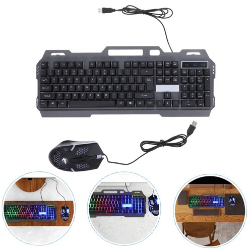 Schwimmende Tastatur Der USB -Kabelmaus Kabelgebundene Computertastatur - Afbeelding 10 van 12