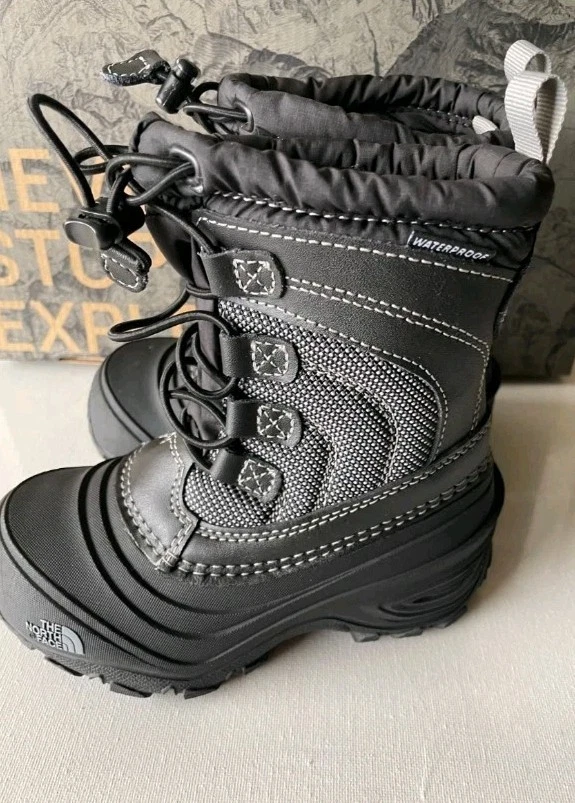 North Face ботинки мальчика молодежи Alpenglow IV водонепроницаемый терма войлок изолированный - Изображение 2 из 4