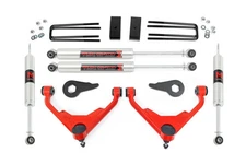 Rough Country 3" Lift Kit w/ M1 Shocks for 01-10 Silverado Sierra 2500HD 3500HD