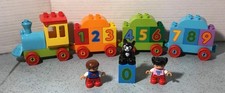 2017 LEGO DUPLO SET 10847-MY FIRST NUMBERS TRAIN 23Pcs 2FIGS 1-CAT NO BOX
