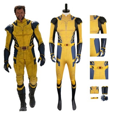 X-Men 97 Wolverine Jumpsuit Deadpool 3 Bodysuits Cosplay Costume HalloweenOutfit