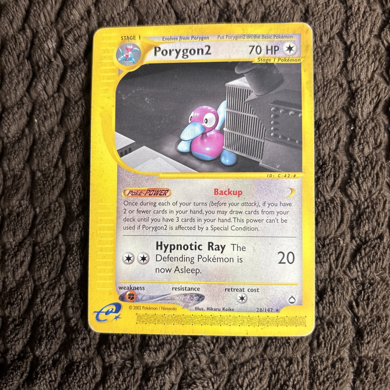 Porygon2 028/147 Aquapolis Regular