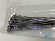 DMC Tools Safe-T-Cable® .032 X 18" 321 Cres S/S Cables & Ferrules w/Certs 50 ea.