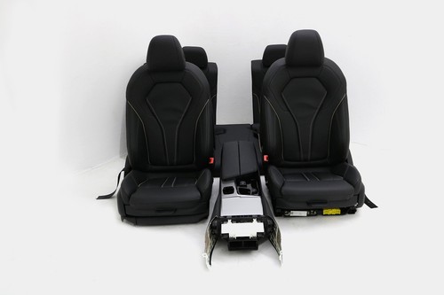 Original BMW 5er G30 Innenausstattung Sport Sitze Leder Dakota Memory schwarz