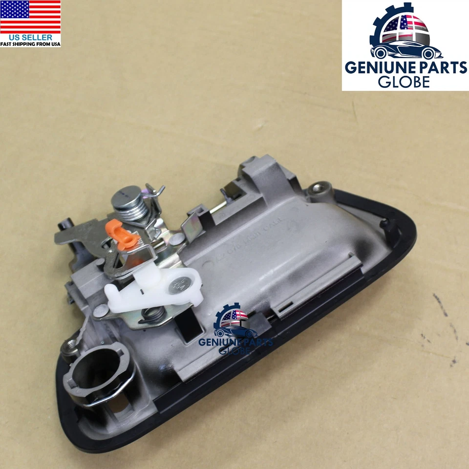 GENUINO OEM TOYOTA 01-06 TUNDRA NEGRO CONJUNTO DE MANIJA DEL PORTÓN TRASERO 69090-0C030-C0 Foto 4 de 4