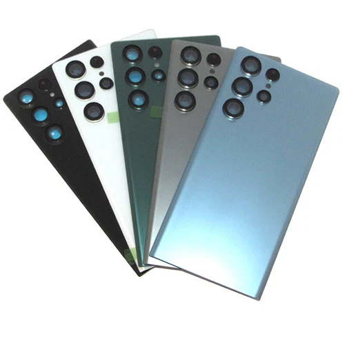 Battery Glass Cover With Camera Lens Replacement For Samsung Galaxy S22 S23 S24 - Picture 2 of 37