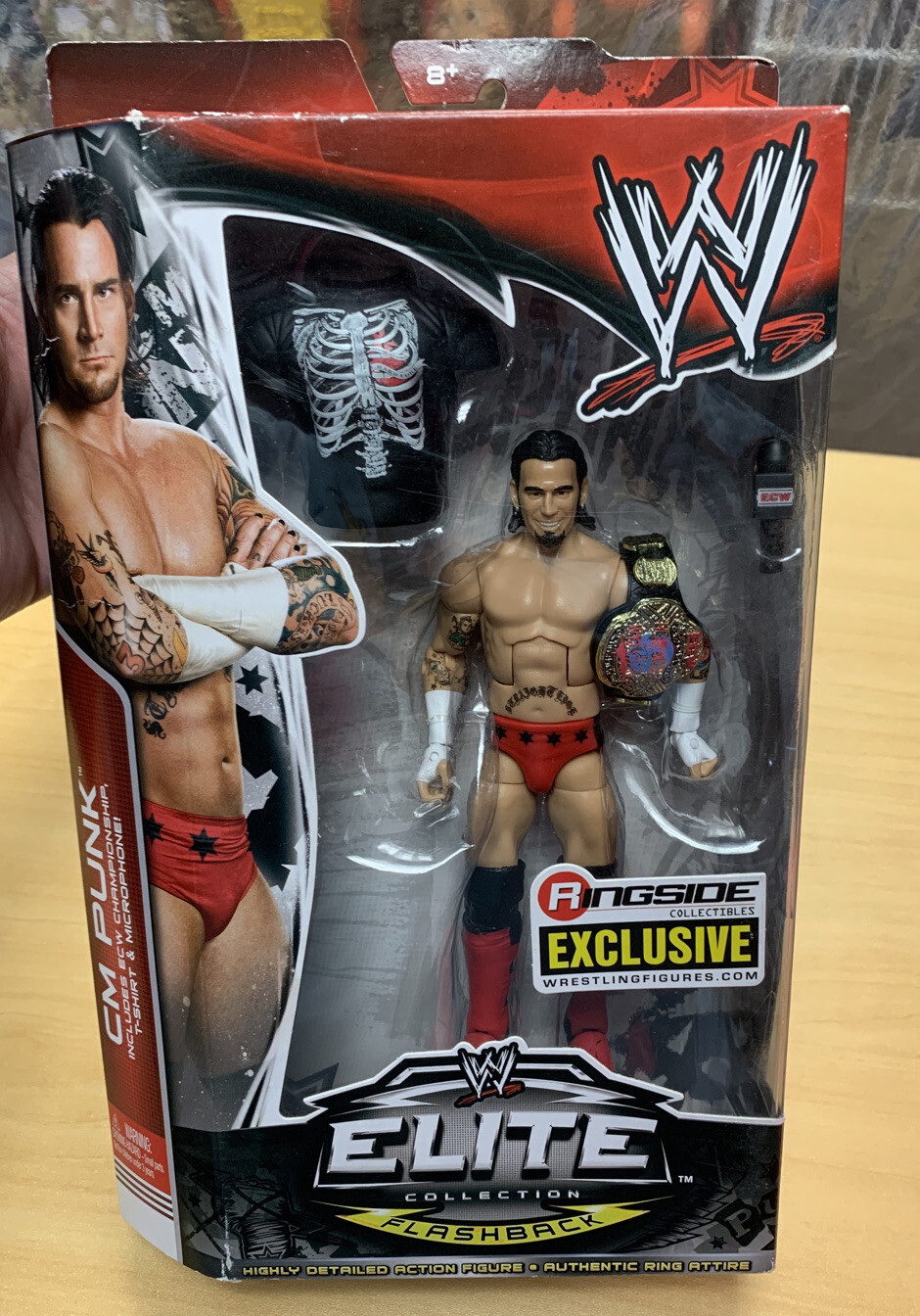 cm punk ringside exclusive