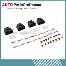 4 set Ignition Coil Plug Connector 90980-11885 Fit For Toyota Camry Yaris