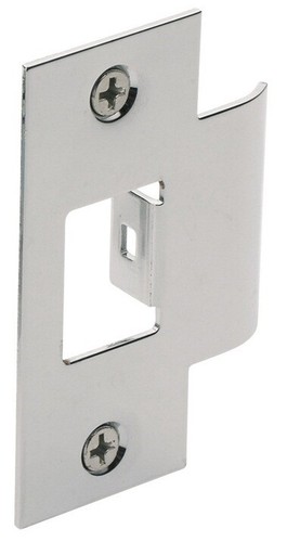 4x Gainsborough STRIKE PLATE T Type - Polished Brass, Bright Or Satin Chrome - Picture 4 of 4