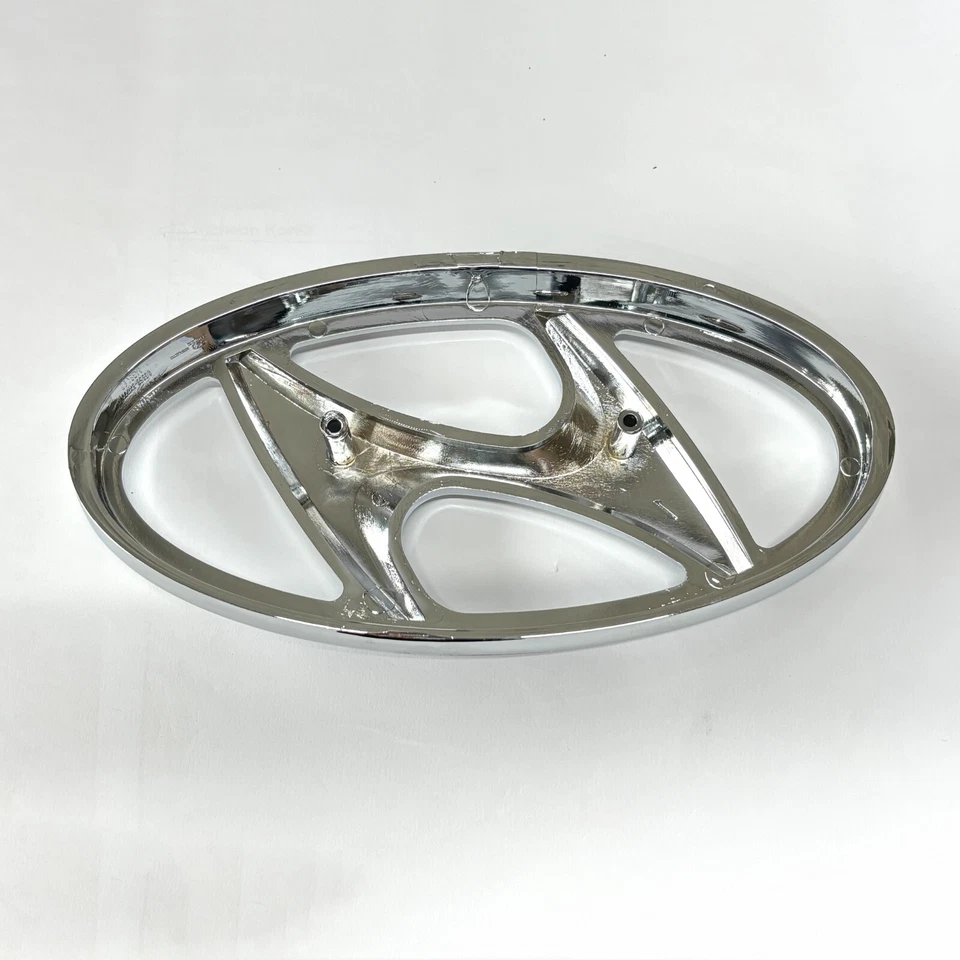 Emblema logotipo H grade capô frontal 1x 863533X000 para 2011 2012 2013 Hyundai Elantra - Imagem 3 de 4