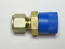 1- Parker Steel CPI Connector, 3/8"Tube x 1/2" Male NPT, 6-8 FBZ-S  