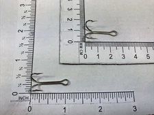 144 pcs Stainless Steel Double Fishing Hook Strong Saltwater Frog Toad Hooks #2