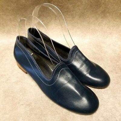 Beacon Womens  5966 Size 5.5 N Blue  Slip On Loafers