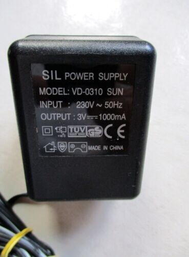 Adaptateur Secteur 220V Vers 3V Pour Remplacement Chargeur BaByliss SSA-6W-05 EU 030100 - 3