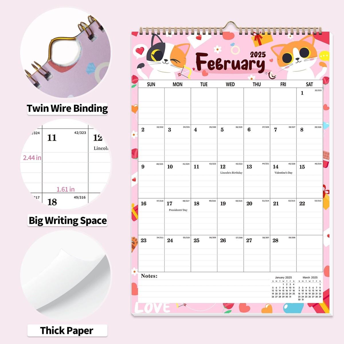 Wall Calendar 2025 Large Cat Calendar 2025-2026 from Jan. 2025 to Jun. 2026 1... | eBay lexington-two-releases-2025-26-2026-27-modified-school-calendars-airport-high-school