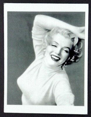 1 x Karte Adler Design Stars of the Silver Screen Marilyn Monroe S9 # 19 von 25