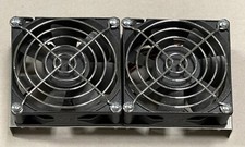 2 on Bracket ADDA AD0824HS-A70GL Brushless Fan DC 24V 80x80x25mm 2 pin