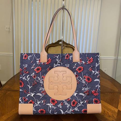 ella printed tote bag