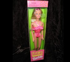 NEW 1998 VINTAGE, MATTEL 20535, BARBIE FLORIDA VACATION BLONDE