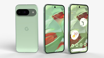 Google Pixel 9 128GB Wintergreen Grün 5G Ohne Simlock Dual SIM   NEU & OVP  