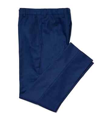 Lauren Ralph Lauren Men's,Classic-Fit Solid Flat-Front Dress Pants  ,Navy,30X27.5 | eBay
