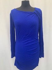 Women's Size 10 Long Sleeve Bodycon Ruched Dress
