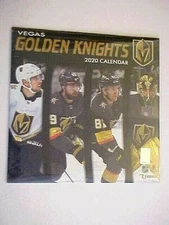 Vintage 2020, Vegas Golden Knights Wall Calendar NEW/Sealed 12" X 12" - Turner