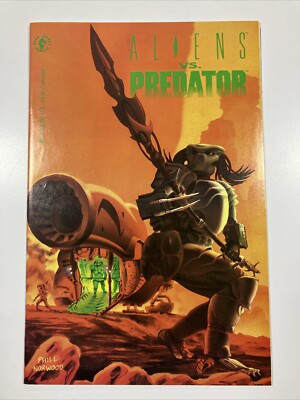 Aliens vs. Predator #1 Dark Horse 1990 Horror Sci-Fi 1st Printing 9.6 Never Read