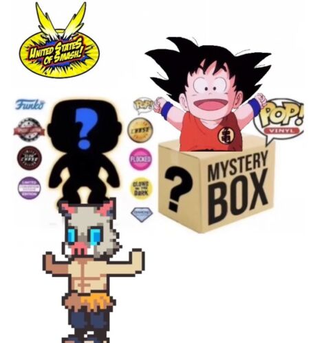 $5 Funko Pop Anime Mystery Box! 1:2 Box Includes An Exclusive! - Picture 1 of 1