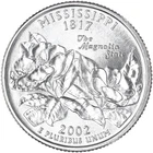 2002-P 50 State Quarters Mississippi — photo from another recent sale