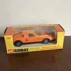 Vintage Corgi Mercedes Benz C111 388 Toy Car Orange Whizzwheels VVGC boxed