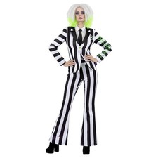 Beetlejuice Female Adult Costume Large