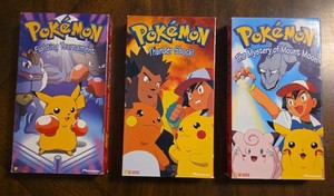 VHS Pokemon Lot of 3 