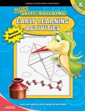 MORE SKILL-BUILDING EARLY LEARNING ACTIVITIES, GRADE K By School Specialty NEW 