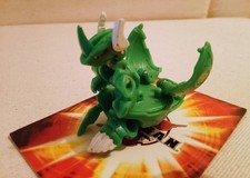 Bakugan Battle Brawlers Gundalian Ventus Helix Dragonoid 700G Anime Figur 