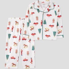 Carter  s Just One You Christmas Pajamas 4T Boys 2pc Long Sleeve NWT