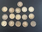 Mercury Dime lot of 16. 90% silver 16 miscellaneous