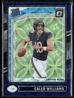2024 Panini Donruss Optic Rated Rookie Caleb Williams Purple Scope Prizm