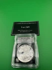 1994-P American Silver Eagle Proof ICG PR70 DCAM Austin Hutto Signed Label