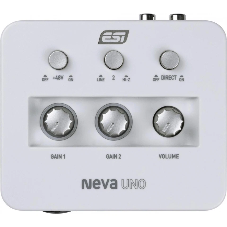 ESI NEVA UNO SCHEDA AUDIO USB 24-BIT/192kHz COMPATTA E PORTATILE - Immagine 2 di 4