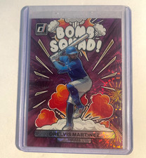 2023 DONRUSS PINK FIREWORKS ORELVIS MARTINEZ BOMB SQUAD #BS-5 BLUE JAYS