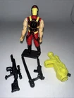 GI Joe CRIMSON GUARD COMMANDER Figure Original 1990 Battle Corps Loose Joints