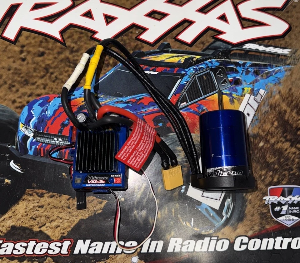 Traxxas VXL3s Brushless Esc Brushless Motor Combo 3355R Esc 3351R Motor Velineon - Image 2 of 4