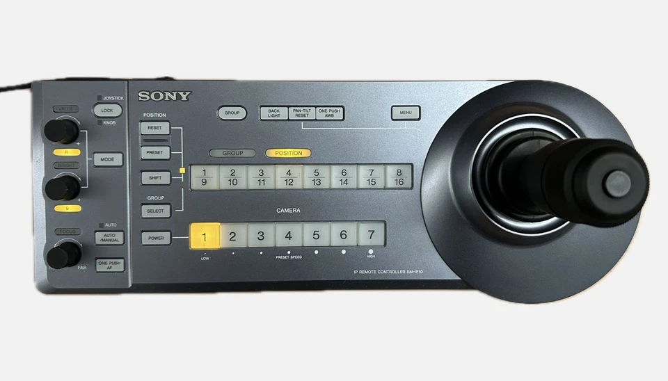 Remote Controller Panel SONY RM-IP10 for PTZ & BRC cameras - Photo 2/4
