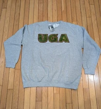 Vintage New University of Georgia Sweatshirt Mens XL NCAA Football Crewneck 90's