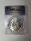 ANACS Authenticated BU 1889 Morgan Silver Dollar Legends of The Comstock Lode
