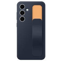 Original Standing Grip Backcover Samsung Galaxy S24 Fe - Black & Blue