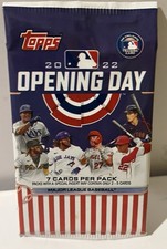 2022 Topps Opening Day-NEW SEALED  7 Card Pack MLB BASEBALL Cards