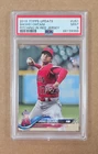 2018 Topps Update Baseball Shohei Ohtani Pitching Rookie Card #US1 Graded PSA 9